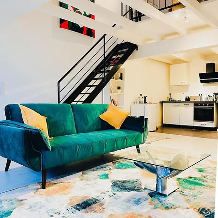 Апартаменты Art Loft In Old Factory Вупперталь